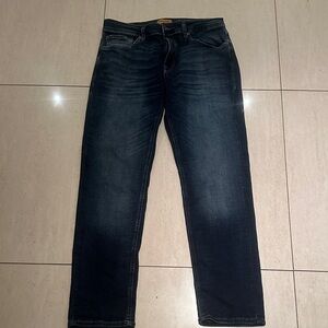 Jack & Jones Dark Indigo Straight Jeans